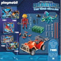PLAYMOBIL 71085 Dragons: The Nine Realms - Icaris ATV + Phil