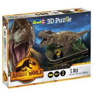 REVELL 00241 JURASSIC WORLD DOMINION - T-REX 3D PUZZLE