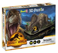 REVELL 00242 JURASSIC WORLD DOMINION - TRICERATOPS 3D PUZZLE