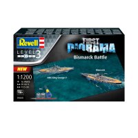 REVELL 05668 First Diorama Set - Bismarck Battle