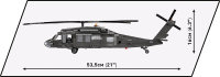 COBI-5817 ARMED FORCES /5817/ SIKORSKY BLACK HAWK 893 KL.