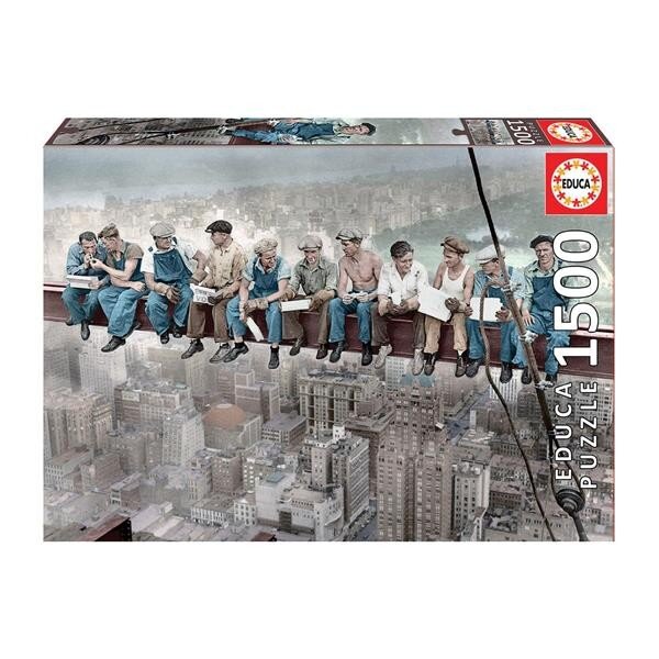 EDUCA 16009 Lunch über New York 1500 Teile Puzzle