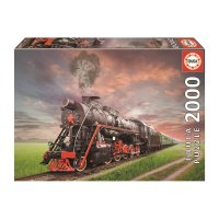EDUCA 18503 Dampflokomotive 2000 Teile Puzzle