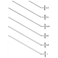 Weinert 9300 MS - Draht, d = 0,3 mm
