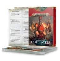 Games Workshop 84-04 WARSCROLL CARDS: FYRESLAYERS (DEUTSCH)