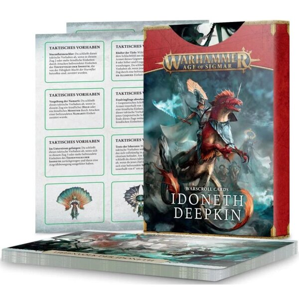 Games Workshop 87-02 WARSCROLL CARDS: IDONETH (DEUTSCH)