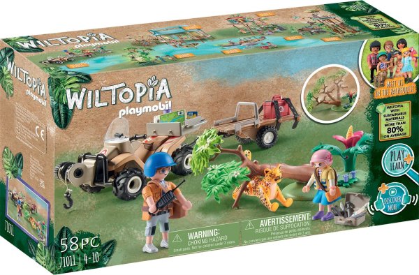 PLAYMOBIL 71011 Wiltopia - Tierrettungs-Quad