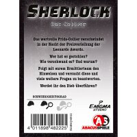 ABACUSSPIELE 48222 Sherlock-Das Collier, Krimi Kartenspiel