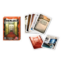 ABACUSSPIELE 48223 Sherlock-Zimmer 208, Krimi Kartenspiel