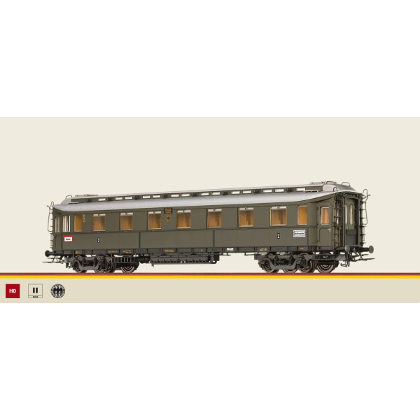 Brawa 45419 ÖBB D-Zug Personenwagen, Epoche III, Spur H0