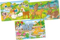 GOKI 57377 Puzzles Tiere