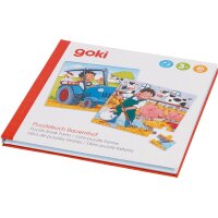 GOKI 57384 Puzzlebuch Bauernhof
