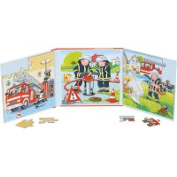 GOKI 57385 Puzzlebuch Feuerwehr