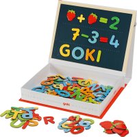 GOKI 58420 Magnetspiel Kleine Schule