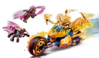 LEGO® 71768 NINJAGO Jays Golddrachen-Motorrad