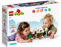 LEGO® 10976 DUPLO® Lebkuchenhaus mit Weihnachtsmann