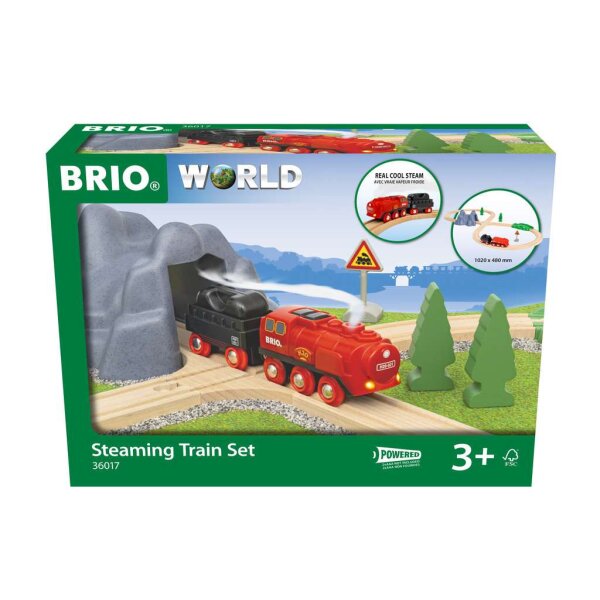 BRIO 36017 BRIO Batterie-Dampflok Set