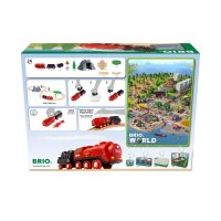 BRIO 36017 BRIO Batterie-Dampflok Set