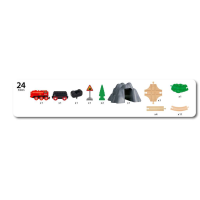 BRIO 36017 BRIO Batterie-Dampflok Set