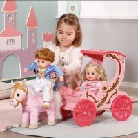 Zapf 707210 Baby Annabell Little Sweet Kutsche & Pony