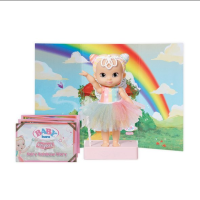 Zapf Creation AG 831830 BABY born Storybook Fairy Rainbow, 18cm