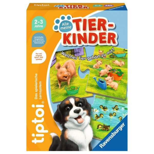 Ravensburger 00108 tiptoi® Alle meine Tierkinder Relaunch