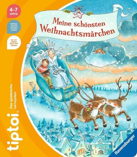 Ravensburger 49261 tiptoi® Meine schönsten Weihnachtsmärchen