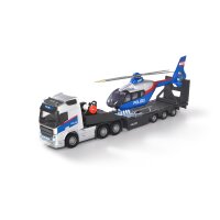 Majorette 213716000013 Volvo Truck +  Airbus Police Helicopter