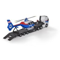Majorette 213716000013 Volvo Truck +  Airbus Police Helicopter