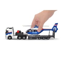 Majorette 213716000013 Volvo Truck +  Airbus Police Helicopter