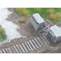 Juweela 21261 1:120 Bahnschwellen alt, 10g