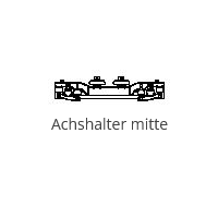 PIKO ET52010-15 Achshalter mitte
