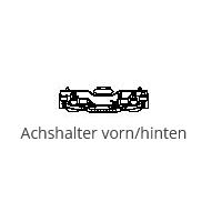 PIKO ET52010-16 Achshalter vorn/hinten