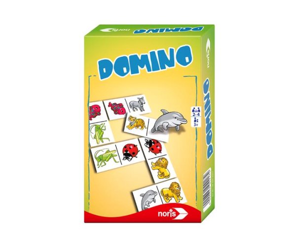 Noris 606094217 - Bilder Domino - Mitbringspiel