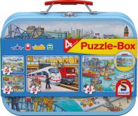Schmidt Spiele 56508 Verkehrsmittel, Puzzle-Box, 2x26,...