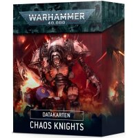 Games Workshop 43-05 DATAKARTEN: CHAOS KNIGHTS (DEUTSCH)
