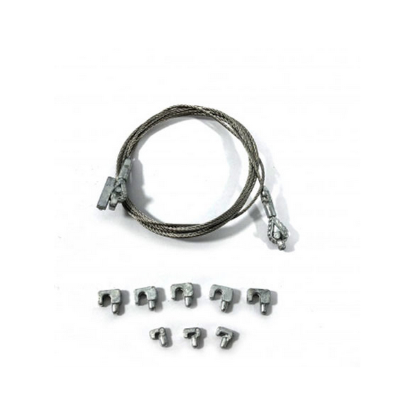 Königstiger - Abschleppseil mit Schnallen (klein), Set aus Metall in 1/16