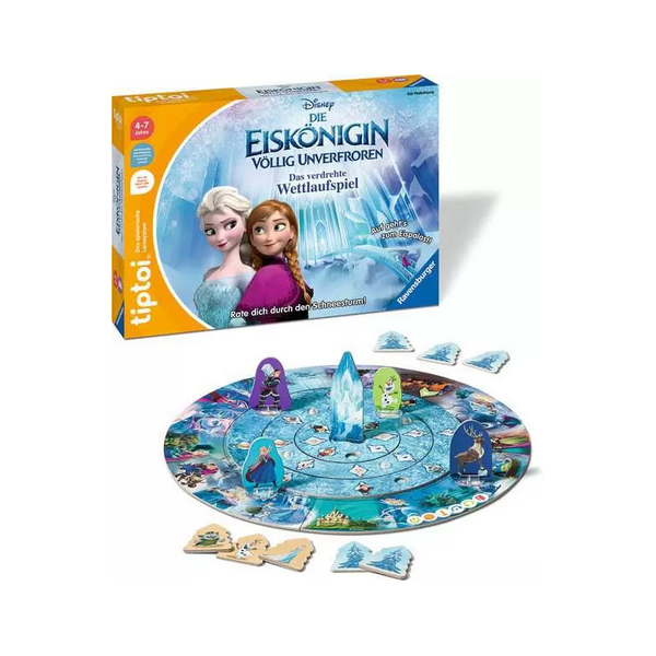 Ravensburger 00116 tiptoi® Disney Die Eiskönigin - Völlig unverfroren: Das verdrehte Wettlaufspiel
