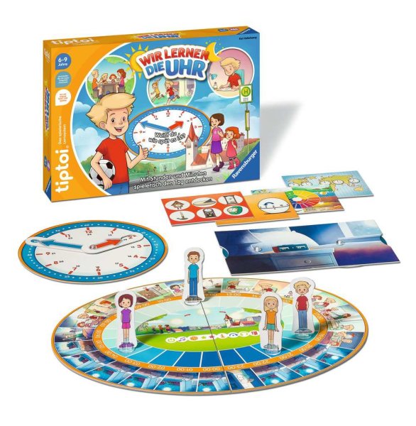 Ravensburger 00126 tiptoi® Wir lernen die Uhr