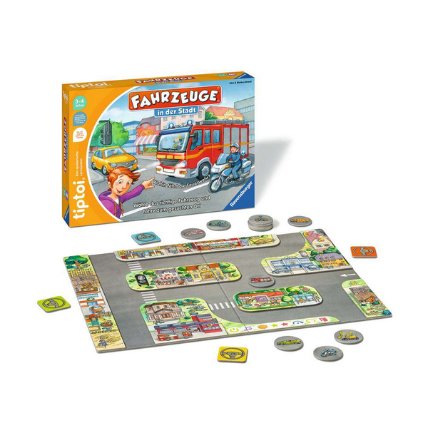 Ravensburger 00127 tiptoi® Fahrzeuge in der Stadt