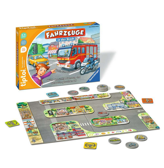 Ravensburger 00127 tiptoi® Fahrzeuge in der Stadt