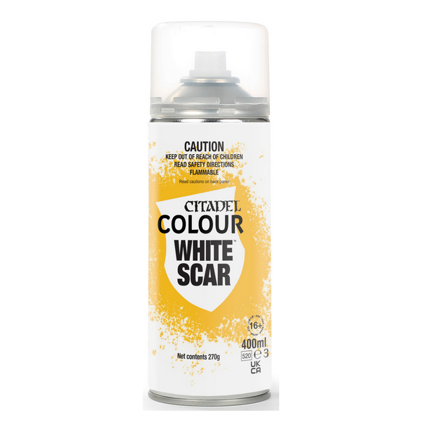Games Workshop 62-36 WHITE SCAR SPRAY PAINT