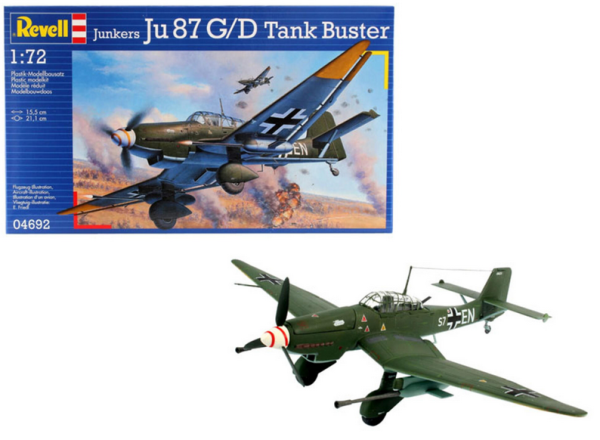 REVELL 04692 Junkers Ju 87 G/D Tank Buster 1:72