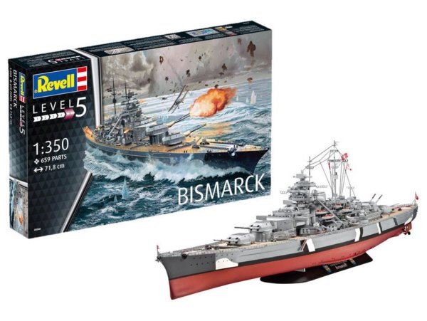REVELL 05040 - Bismarck 1:350