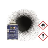 REVELL 34107 - Spray schwarz, glänzend