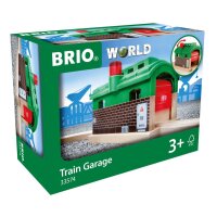 BRIO 33574 Lokschuppen mit Rolltor
