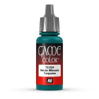 Vallejo Game Color: 024 Falcon Turquoise, 17 ml