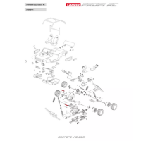 CARRERA 370410191 PROFI SPURSTANGEN VORNE 2 STK #183001/2