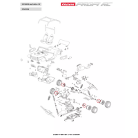 CARRERA 370410196 PROFI RADMUTTER 4 STK #183001/2