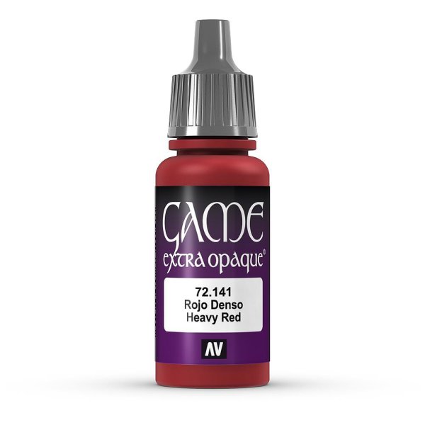 Game Color 72141 Extra Opaque Heavy Red 17 ml